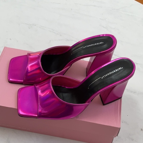 Intentionally blank x REVOLVE Jackson Mule EU Size: 40 - Picture 6 of 13